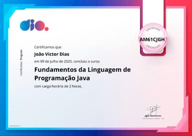 Fundamentos do Java